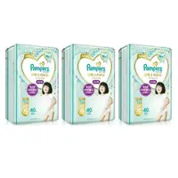 在飛比找PChome24h購物優惠-Pampers幫寶適 一級幫拉拉褲 XL 40片*3包入(箱