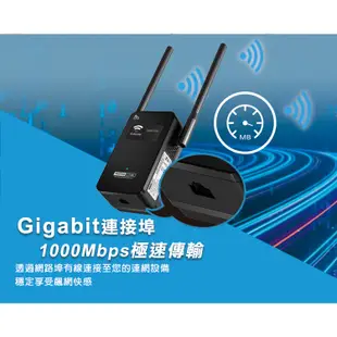 TOTOLINK EX1800L WiFi6 AX1800雙頻無線訊號延伸器 網路放大器 訊號加強