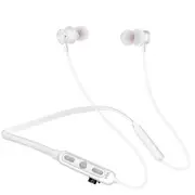 G24 Bluetooth 4.2 Sport Wireless Bluetooth Earphone Support Card(Silver)