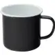 台灣現貨 英國《Utopia》琺瑯馬克杯(白黑300ml) | 水杯 茶杯 咖啡杯 露營杯 琺瑯杯
