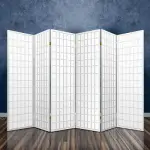 Foldable Panels Room Divider Screen Privacy Stand Flexible Bedroom Partition