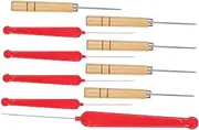 Veemoon 1 Set Beads Awl with Handle Durable Threading Needles for DIY Jewelry Making Portable Beading Tools Lightweight and Reusable for Craft Projects