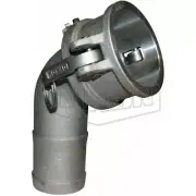 Dixon 50mm Aluminium Cam & Groove 68° Type C Coupler x Hose Shank 20-C68-AL