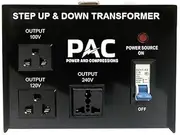 First-Ever PAC 2000W Step Down & Step-Up Voltage Converter Power Transformer 240V -110V/120V/100V & 110V/120V/100V to 240V & More