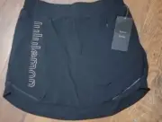 Women's Lululemon Graphic Hotty Hot Reflective Skirt Black Sz 2 Training Long