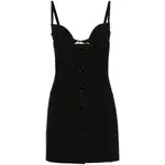 [Nensi Dojaka] Nensi Dojaka Button-up Mini Dress L BLACK