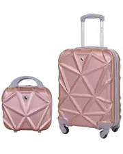 Amka Gem 2pc Carry-On & Vanity Case Set