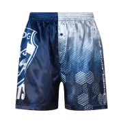 Geelong Cats AFL AF9809 S21 Mens Team Logo Printed Satin Boxer Shorts New