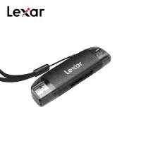 在飛比找momo購物網優惠-【Lexar 雷克沙】多功能二合一 USB-A/C 讀卡機