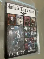 Alice Wonderland Tarot By Amira De Transylvania New Handmade Cards Box ,Pouch.