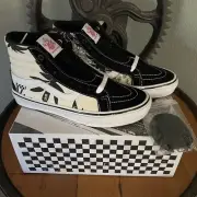 Vans Grosso Forever Skate Sk8-Hi Reissue Grosso '88 Black Palms Shoes 7.5 M 9 W