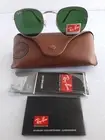 Ray-Ban RB3548N Hexagonal Round Men's Sunglasses Gold Frame Green Lens