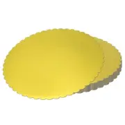 15pcs Cake Board Round, 14 inch Cake Circle Base Cake Plate Gold