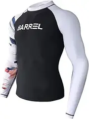 Bestgift Men's Wetsuit Full Body Sun Protection Surfing Suit Wetsuit Long Sleeve Long Trousers