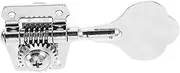 KAILIKETIY Guitar Tuning Machines Acoustic Guitar Tuning Pegs Easy Installation Silver Right Hand for Bass Players