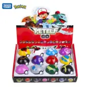 12 Pcs/Set Pokemon Toy Pocket Pikachu Action Figure Poke Ball