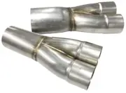 Aeroflow Performance Stainless Steel 2 into 1 Merge Collectors AF2225-300