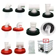 IBC Ton Barrel Cover Cap Filter Container 165/245mm BIG Lid With Nylon Filter
