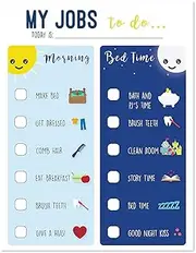 Children Inspire Design Routine Chart for Kids, Morning & Bedtime Routine, Skills Development, Behavior Management, Wall Art, Kids Room