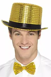 Smiffys 48263 Sequin Top Hat One Size