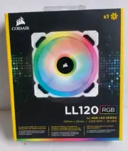 Corsair LL120 120mm RGB LED Fan (White) - New Sealed