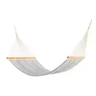 Castaway Quilted Fabric Hammock 13' Polyester Weather Resistant In Blue Stripe