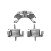 Front + Rear Engine Mount Kit for Toyota T18 TE72 1.8L 4Cyl 3TC 10/79-7/83