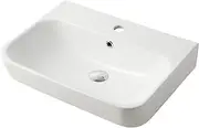 Oliveri Vienna Wall Hung Basin, White