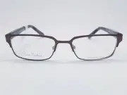 1 Unit New Pierre Cardin Matte Dark Brown Eyeglass Frame 53-18-140 #417