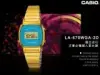 CASIO 卡西歐 電子女錶 電子錶 不鏽鋼錶帶 樹脂玻璃 生活防水 碼表 LA670WGA(LA670WGA-2D)