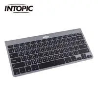 在飛比找PChome24h購物優惠-【INTOPIC 廣鼎】KBT-100 一對三藍牙剪刀腳鍵盤