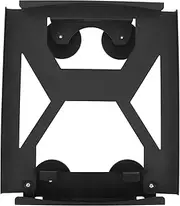 Starlink Mini Flat Mount Kit, Magnetic Quick Release Starlink Mini Mounting Kit, Aluminum Alloy Starlink Mini Car Roof Mount Kit for RVs, Boats, Airplanes, Van, Yachts (Balck)