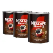 3 x Nescafe Blend 43 Instant Coffee 500g