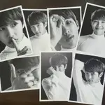 BTS RM 南俊 WINGS PHOTO BOOK 臉部黑白寫真