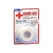 Band-Aid Hurt-Free Medical Paper Tape Wound Dressing 1 inch x 10 yard 1 Ct 2 Pk