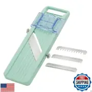 New Mandoline Slicer New Benriner Japanese Mandoline Slicer Green made in Jap