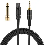 K702 Cable Coiled Aux Cord Replacement for AKG Q701, K712, K240, K240S, K240 ...