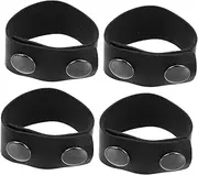 [NULYLU] Gear Belt Buckles Wide Elastic Retainer Holders Snap Button Connectors for Work Belts