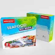 Seafood Boil Bags Large Size Boil Bag for fish, crab, shrimp, and veggies - cooking and storage bag (Medium)