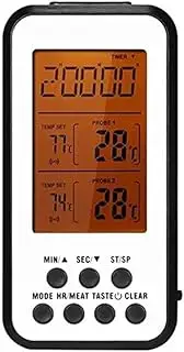 Food Thermometer Dual-Probe Wireless Digital Meat Thermometer Instant Read Thermometer for Cooking Baking Liquids Candy Grilling