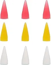 9pcs Rhinestone Picker Head Tips Nail Art Wear Nails Sharper and Sturdy for Diy Nail Art