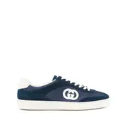 [Gucci] Gucci Interlocking G Mesh Sneakers 11 US BLUE/WHITE
