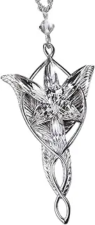 [The Noble Collection] Lord of the Rings Arwen Evenstar Sterling Silver Necklace - Boxed