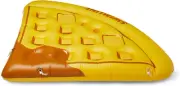 Inflatable Waffle Pool Lounge, Brown, One Size