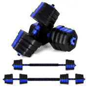 VIVITORY Dumbbell Sets Adjustable Weights, Free Weights Dumbbells Set with Co...
