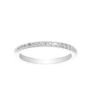 Bevilles Ring and Bangle Set with 0.40ct of Laboratory Grown Diamonds in Sterling Silver and