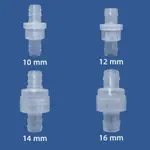 6.29塑膠單向閥止回閥逆止閥防止迴流閥門10MM12MM14MM16MMPP塑膠 1Q7E