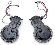 Wheel/Tire Optional. Compatible for ECOVACS DEEBOT OZMO. Compatible for X1 Omni / T10 Turbo / T20 Robot Vacuum Cleaner Accessory Spare Parts Robot Vacuum Left and Right Replacement Wheel Accessories