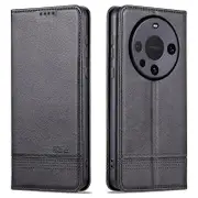 For Huawei Mate 60 Pro Case Magnetic Clousre Wallet Leather Cover