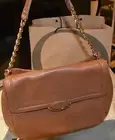 BRAND NEW WITH TAG GENUINE OROTON LIRIO LEATHER BAG - TAN